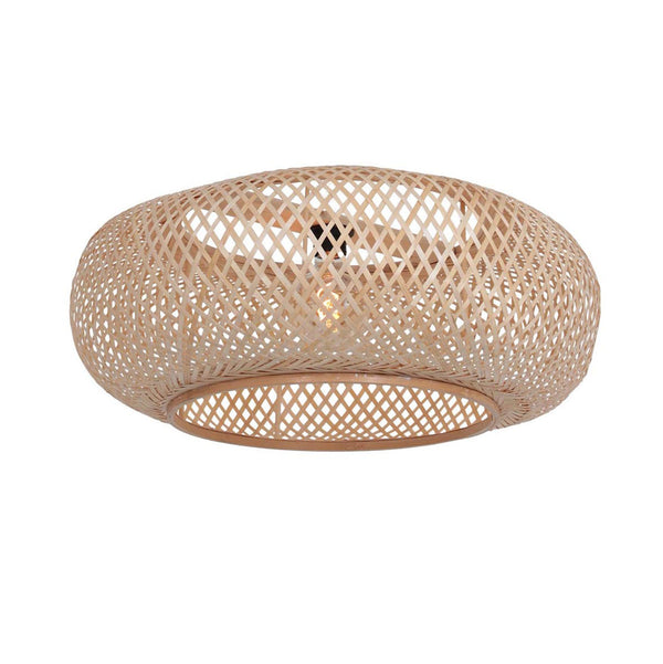 Booglamp maze natural 4768ca cacao met bamboe kap ø60 cm