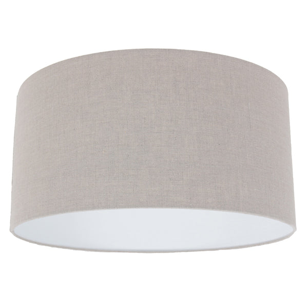 Vloerlamp stang 4837zw met leeslicht en grijze kap