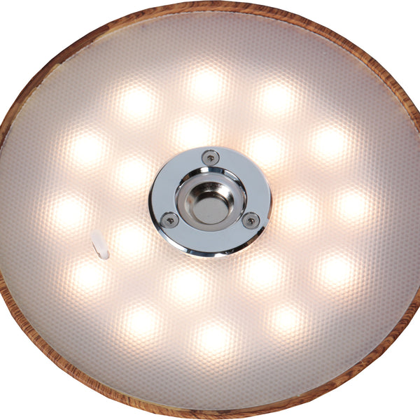 Licht beuken tafellamp mush 4856be oplaadbaar houtlook