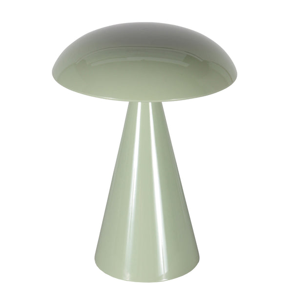 Tafellamp mush 4856g - draadloze sfeerlamp in glanzend pastelgroen