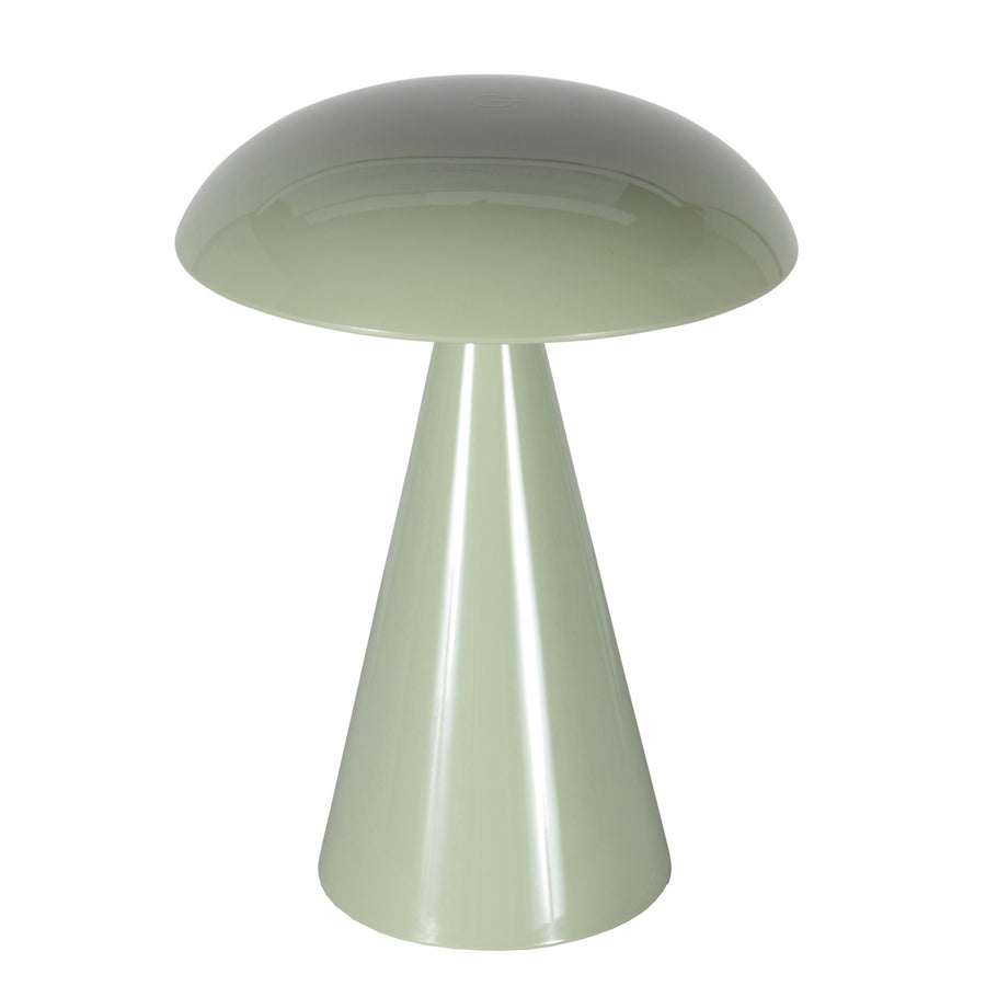 Tafellamp mush 4856g - draadloze sfeerlamp in glanzend pastelgroen