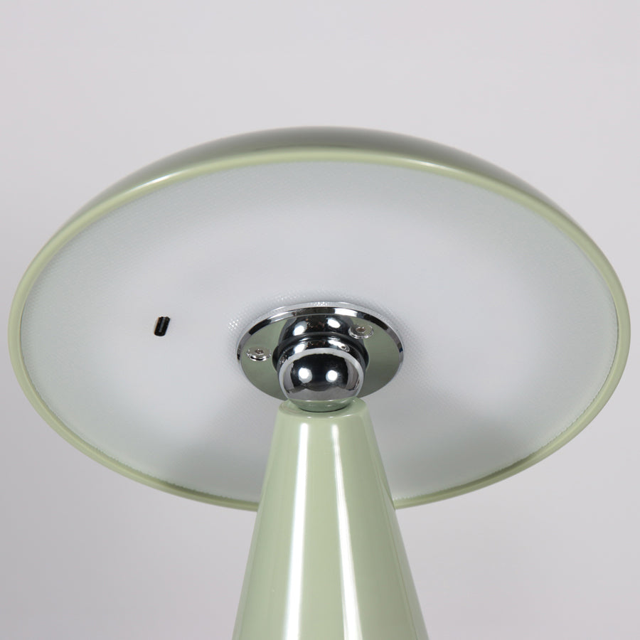 Tafellamp mush 4856g - draadloze sfeerlamp in glanzend pastelgroen