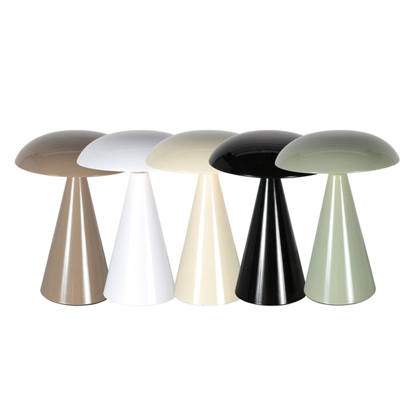 Tafellamp mush 4856g - draadloze sfeerlamp in glanzend pastelgroen