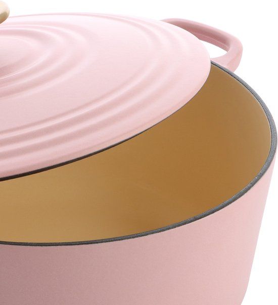 BK Bourgogne Blush pink stoofpan 28 cm