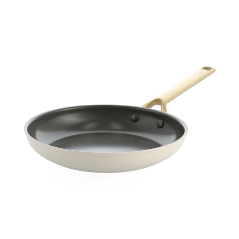 Sublime Cream White koekenpan met keramische antikleeflaag