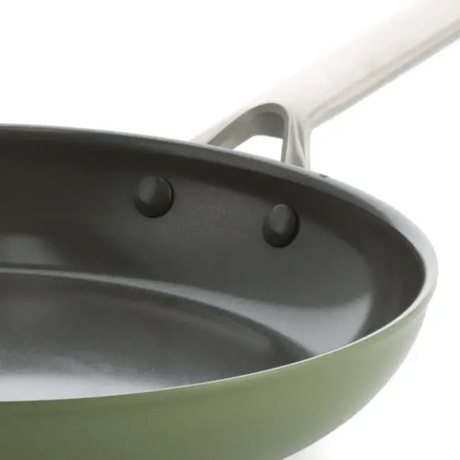 Sublime Olive Green koekenpan met keramische antikleeflaag