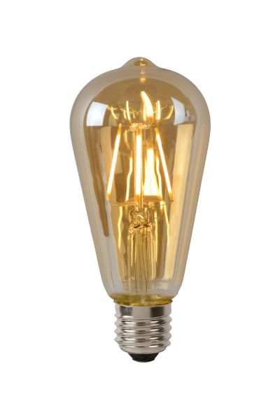 Filament lamp Ø 6,4 cm LED Dimb. E27 1x5W 2700K Amber