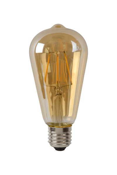 Filament lamp Ø 6,4 cm LED Dimb. E27 1x5W 2700K Amber
