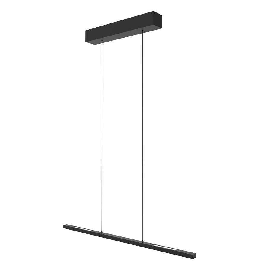 Bande 4906zw zwarte hanglamp met cable lift 80cm breed