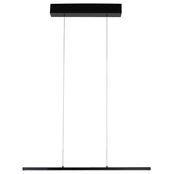 Bande 4906zw zwarte hanglamp met cable lift 80cm breed