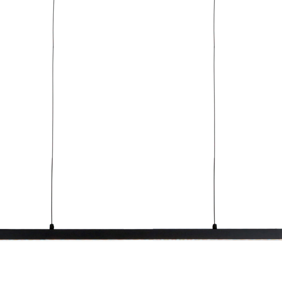 Bande 4906zw zwarte hanglamp met cable lift 80cm breed