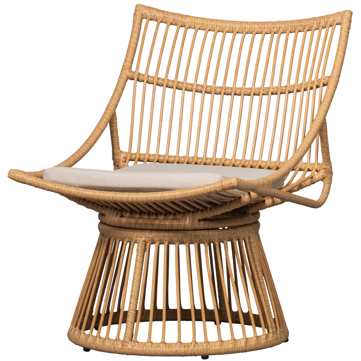 Alatna tuinstoel wicker naturel