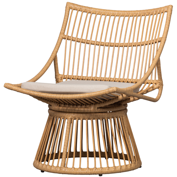 Alatna tuinstoel wicker naturel