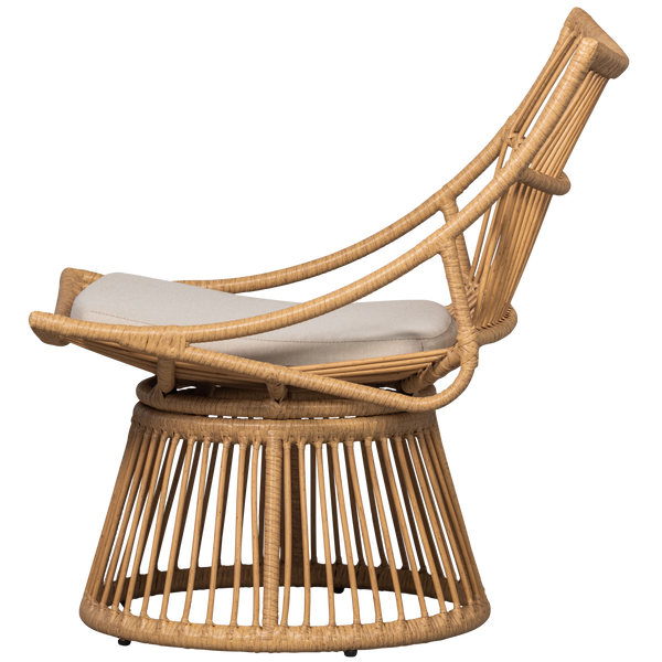 Alatna tuinstoel wicker naturel