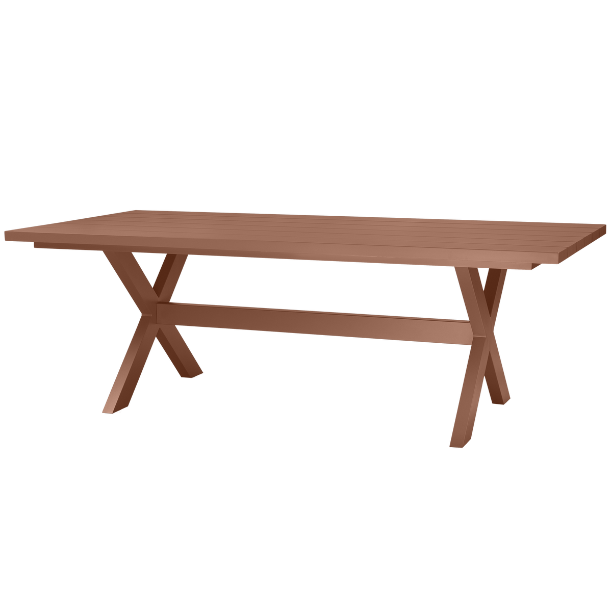DELTA PICKNICK TUINTAFEL ALUMINIUM TERRA 220X100 CM