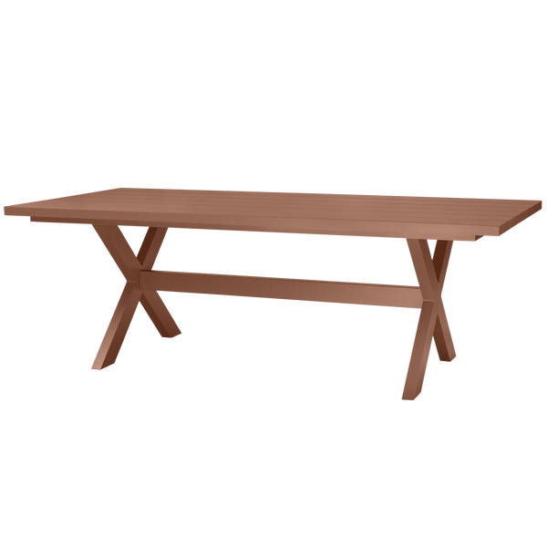 DELTA PICKNICK TUINTAFEL ALUMINIUM TERRA 220X100 CM