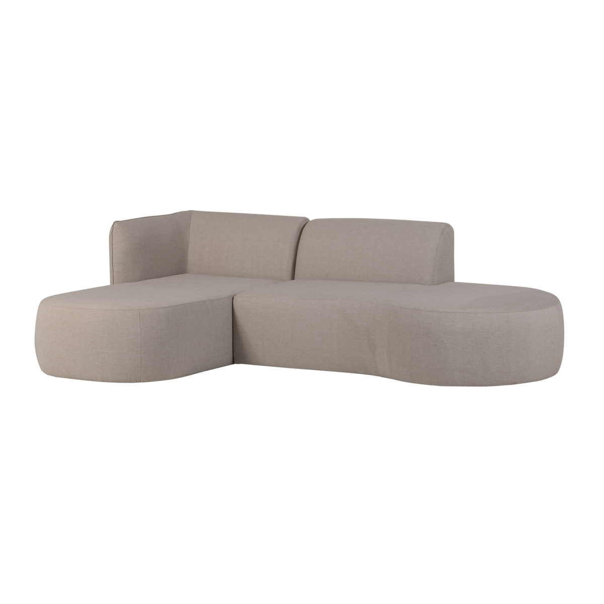 Chios tuin loungeset organisch links naturel