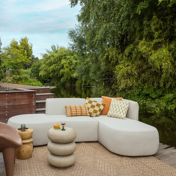 Chios tuin loungeset organisch rechts naturel