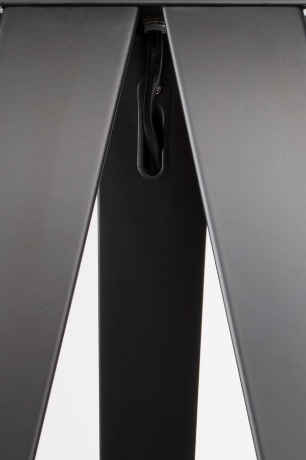 Vloerlamp Tripod Zwart