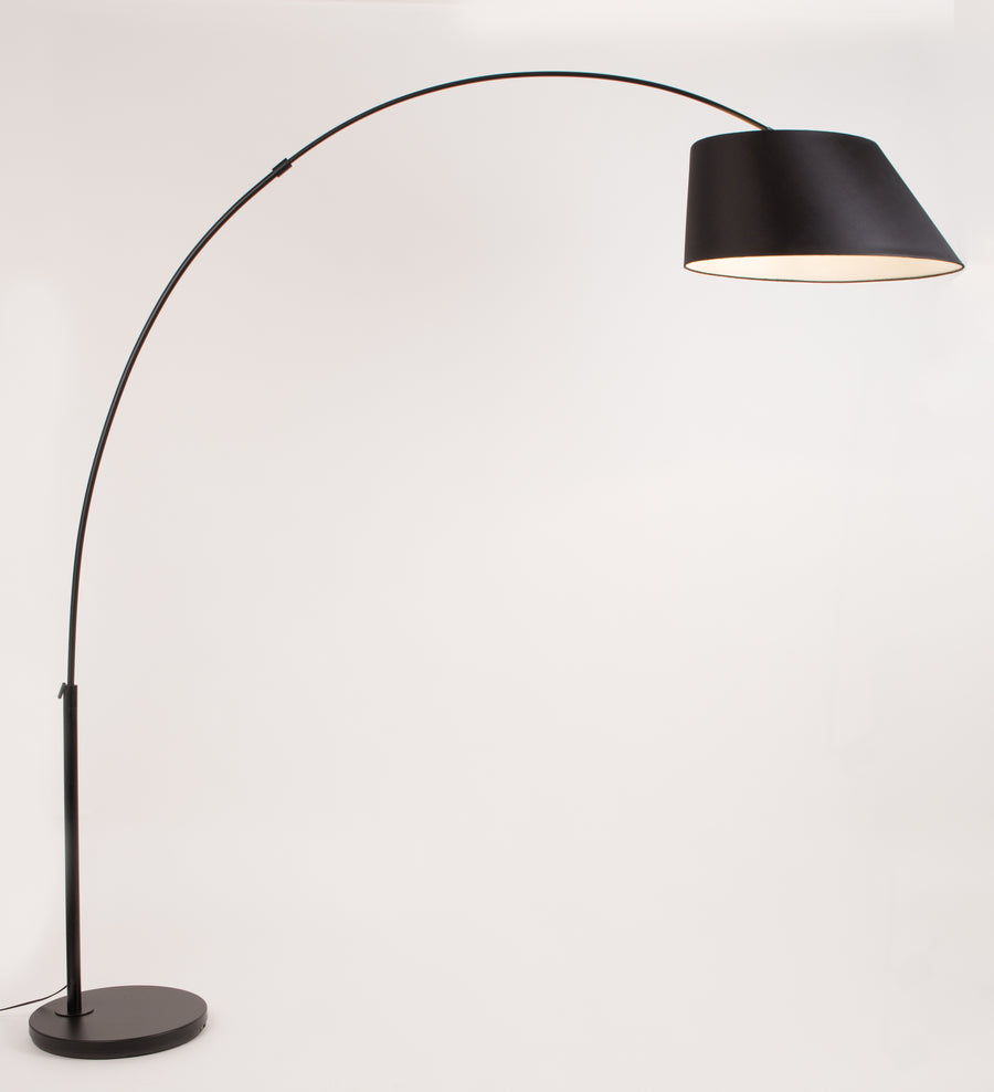 Vloerlamp Arc Zwart