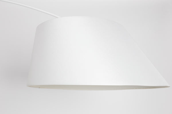 Arc vloerlamp/ booglamp wit