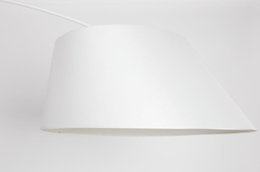 Arc vloerlamp/ booglamp wit