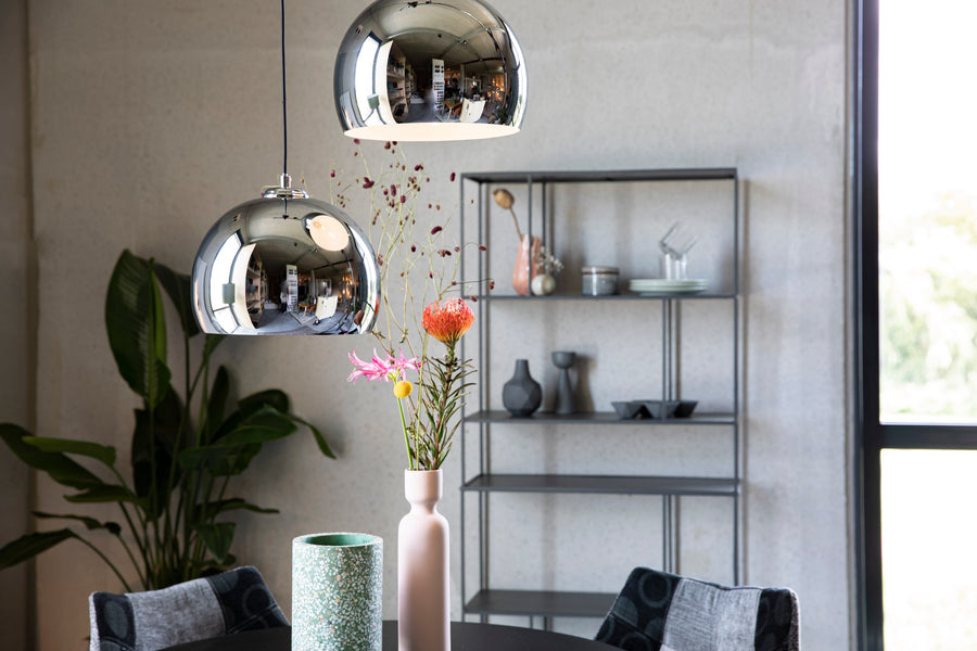 Hanglamp Big Glow Chroom