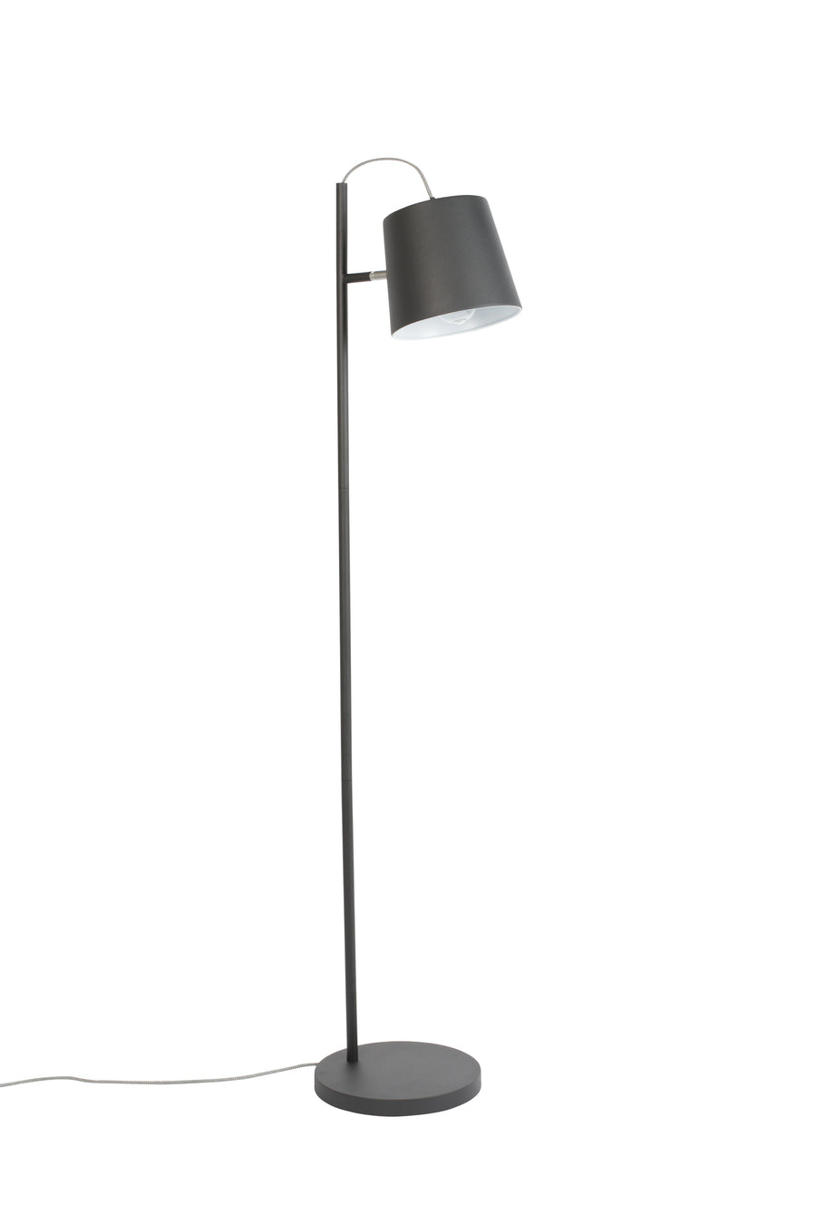 Vloerlamp Buckle Head Zwart