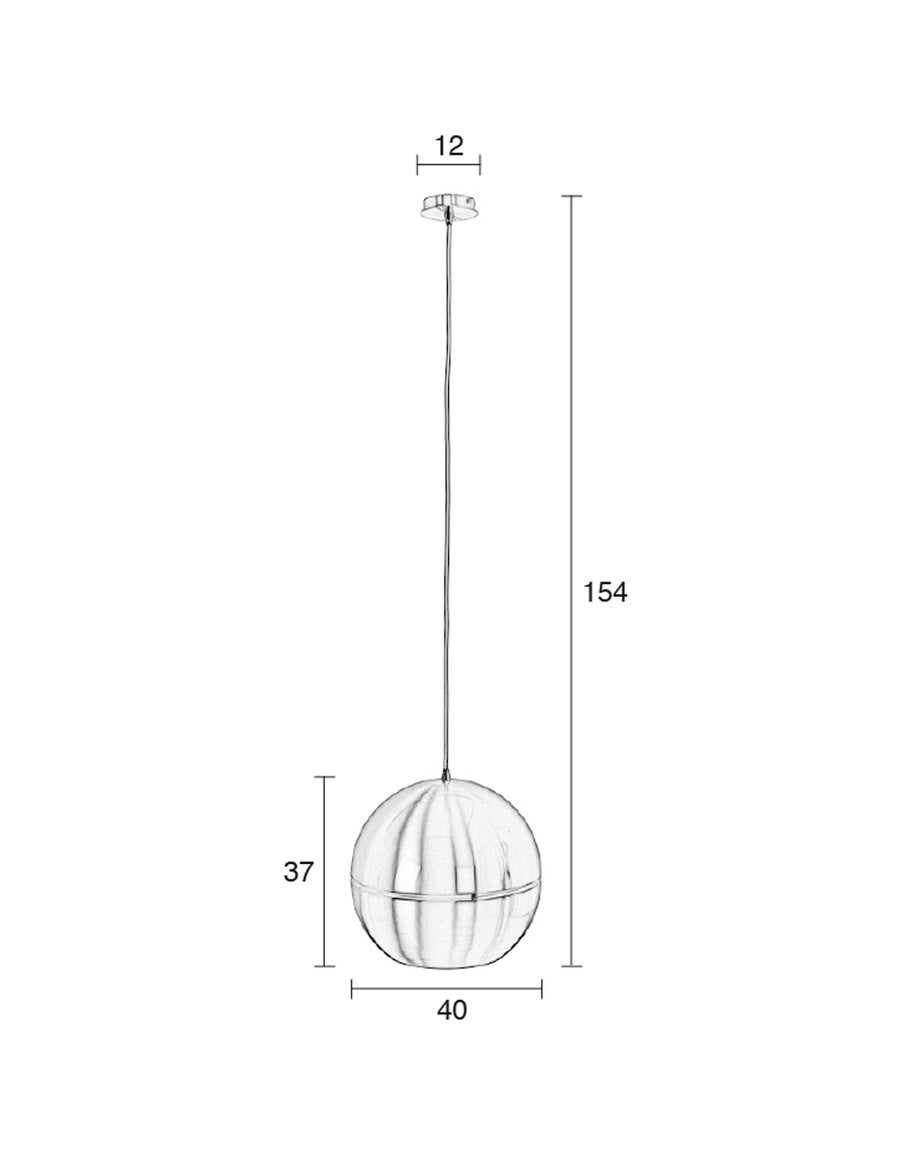 Hanglamp Retro '70 Goud R40