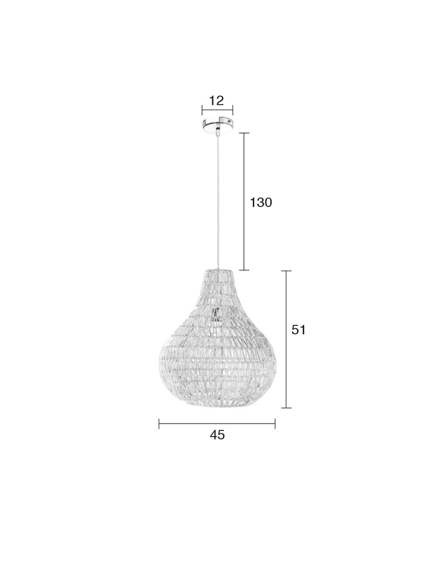 Hanglamp Cable Drop Wit