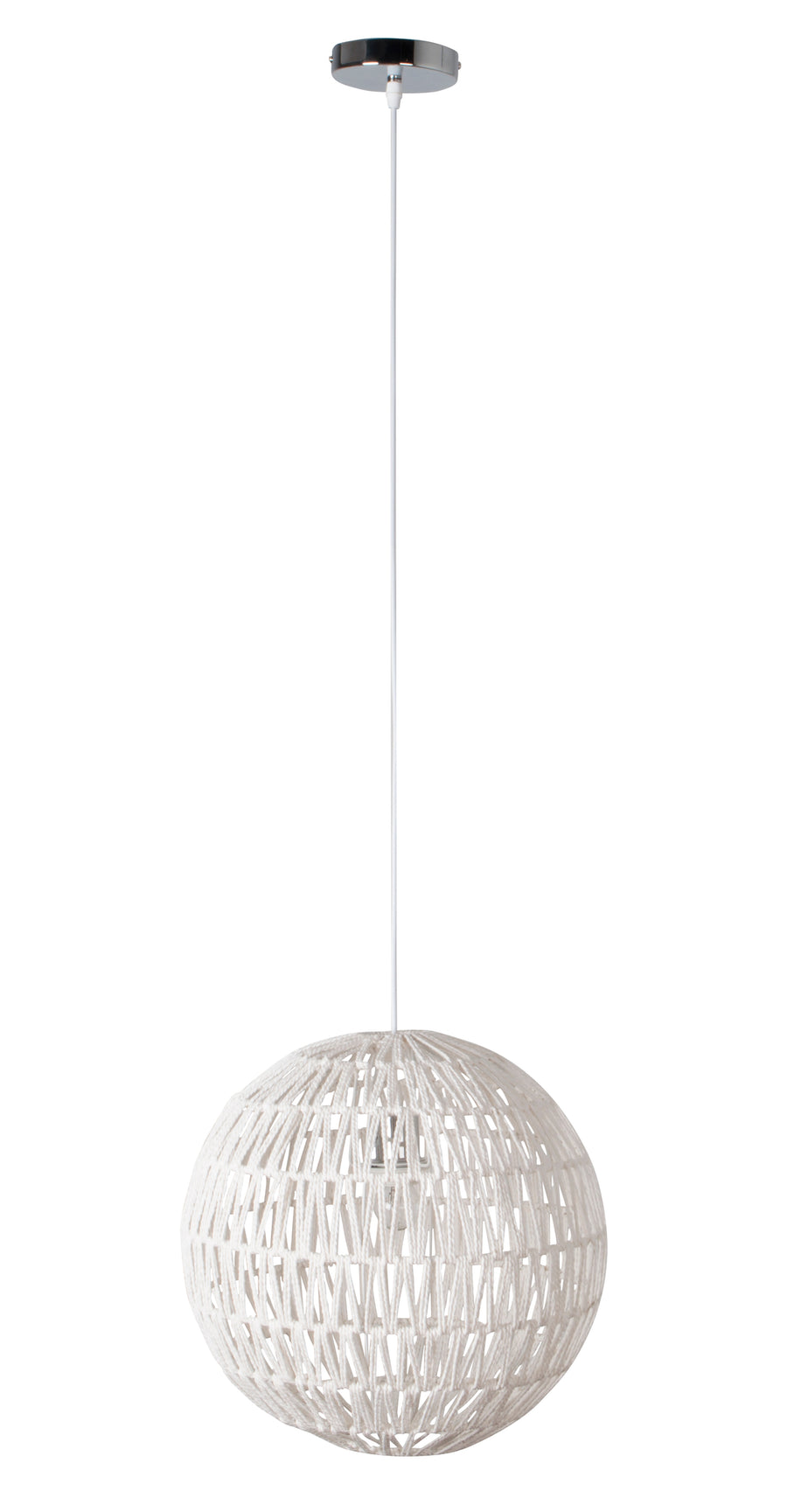 Hanglamp Cable 40 Wit