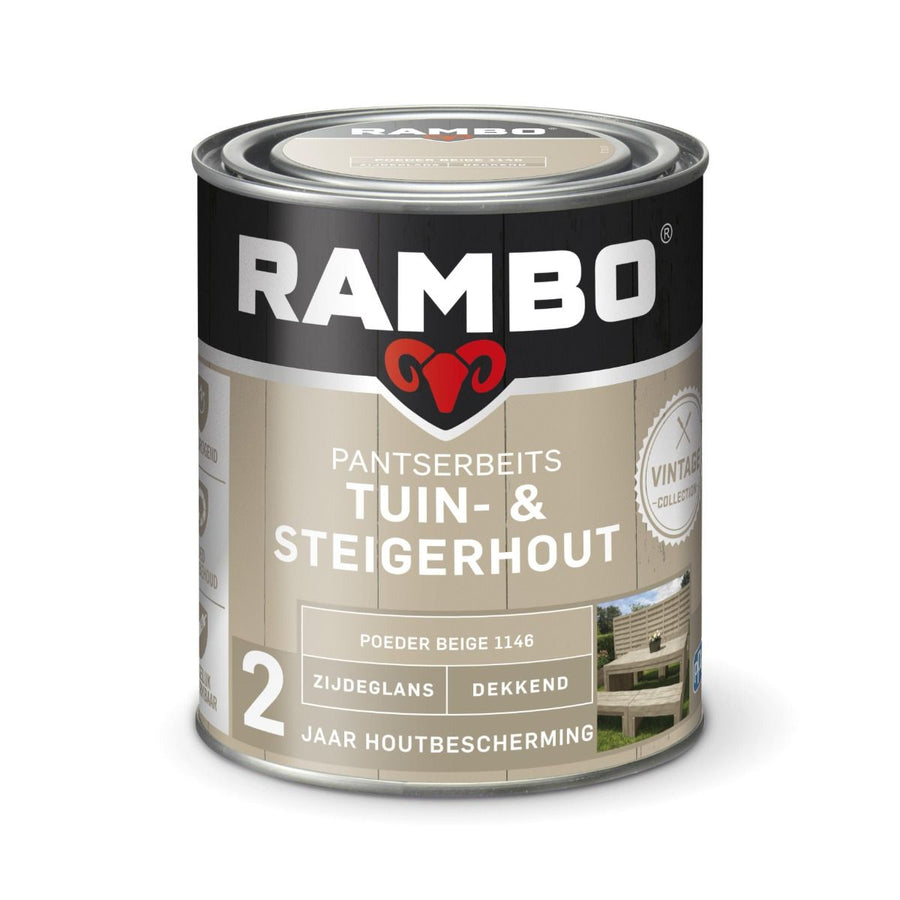 Rambo pb tuin&steigerhout zgl 1146 750ml poeder beige