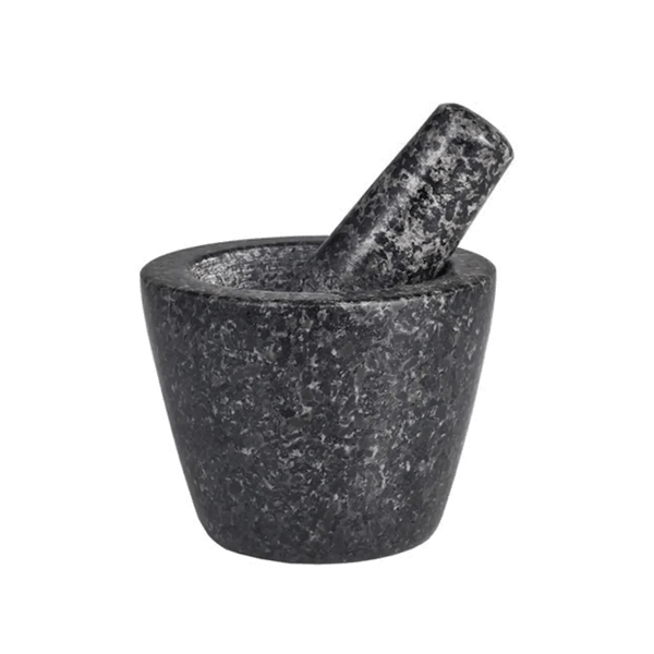 Dorchester Pestle and Mortar Granite, black 10 cm