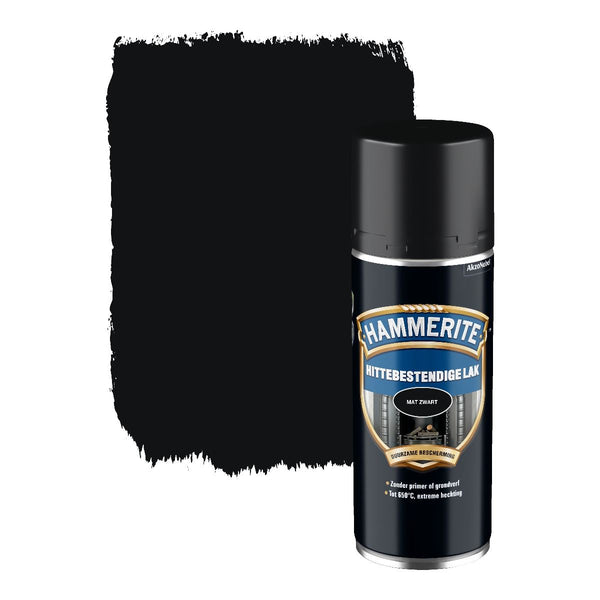 Ht Hittebest Lak Mat Zwart 400ml