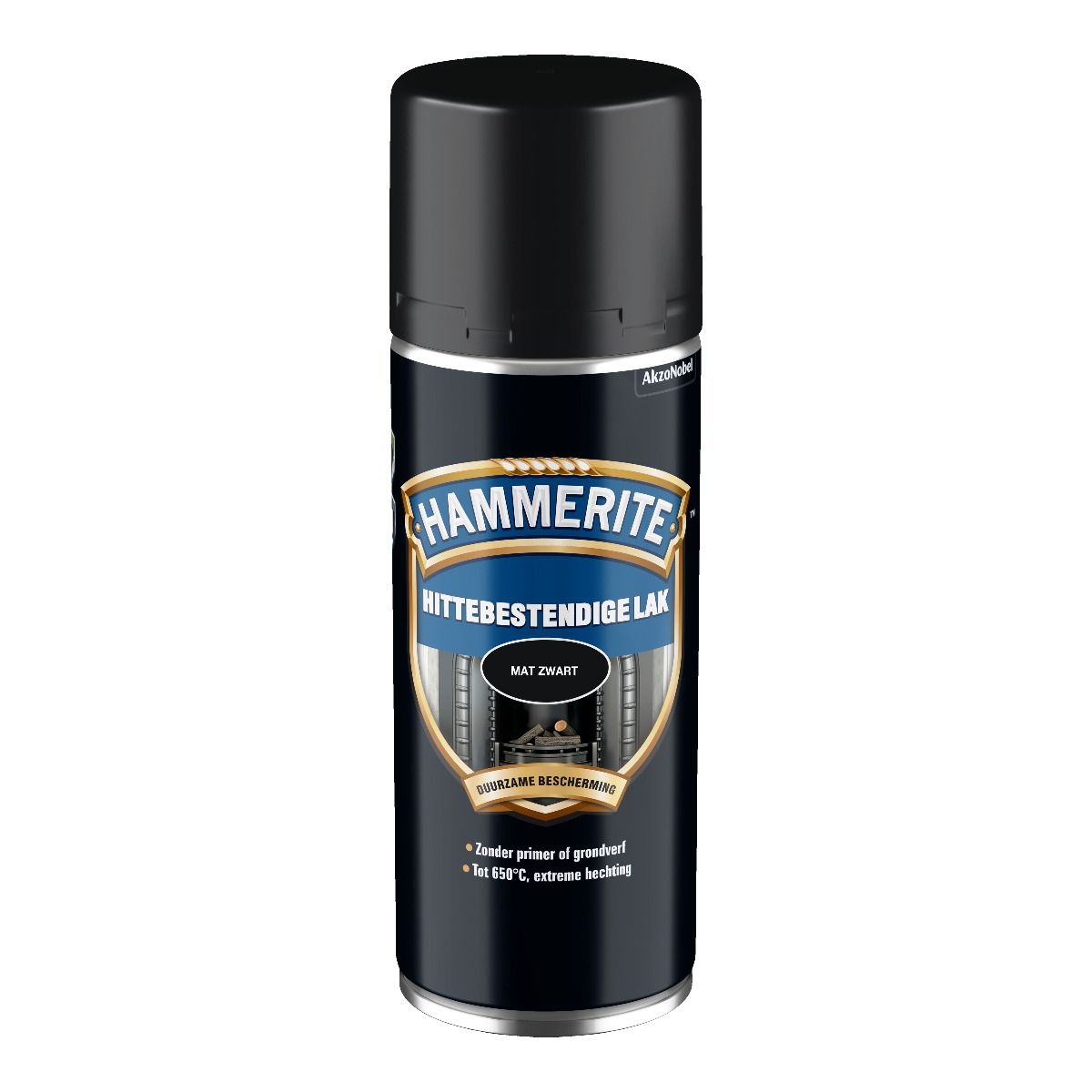 Ht Hittebest Lak Mat Zwart 400ml