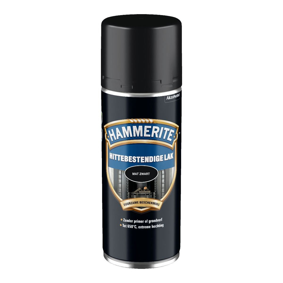 Ht Hittebest Lak Mat Zwart 400ml