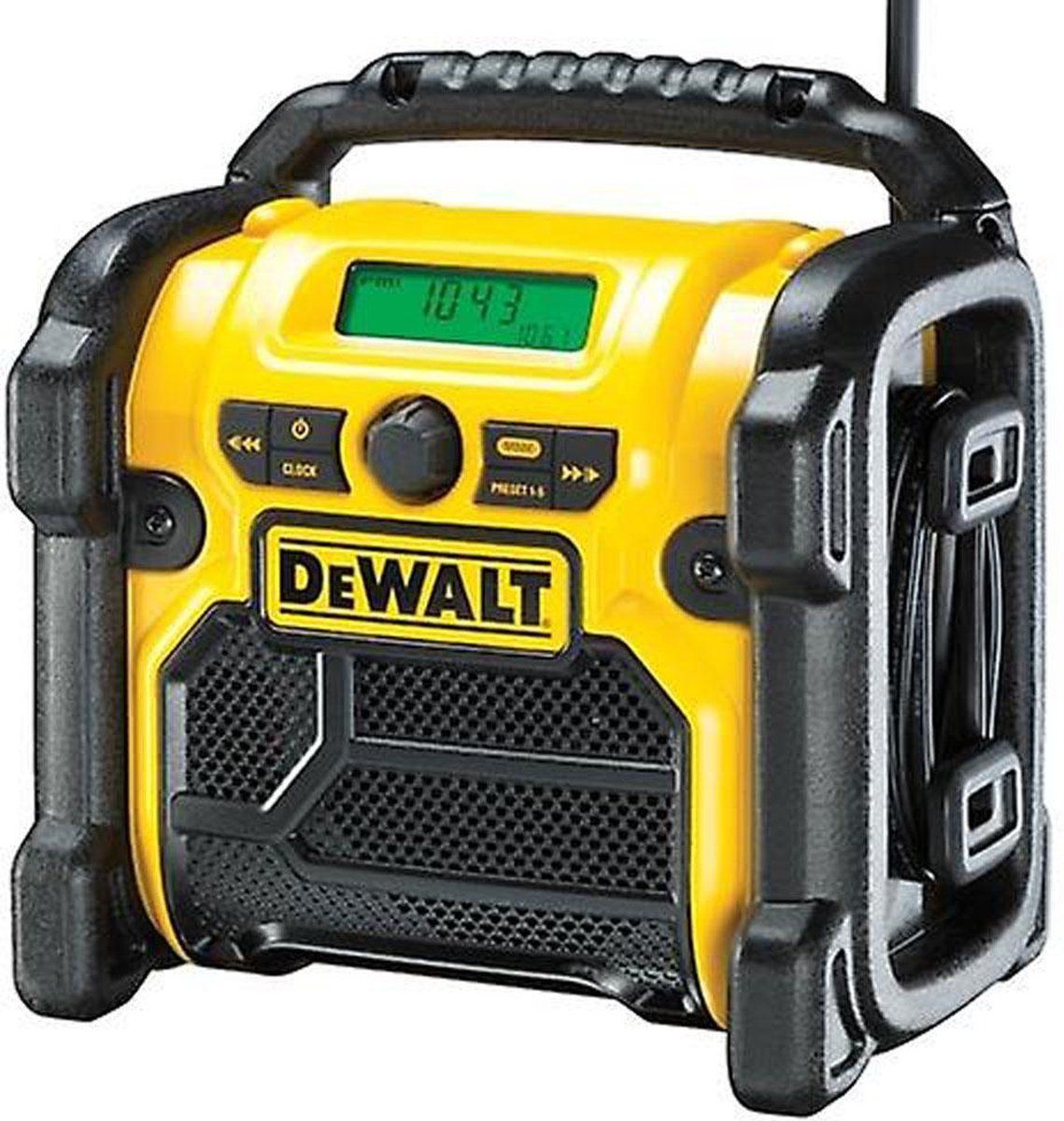 DCR020-QW 12V/18V XR Compacte FM/DAB Radio (lader)