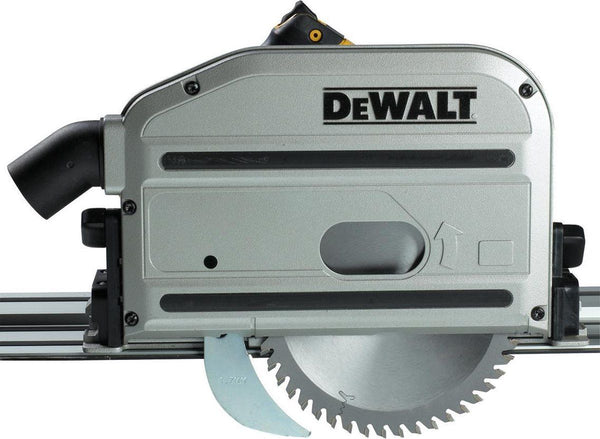 DWS520KT-QS 1300W Invalcirkelzaag 55mm met 1x geleiderail 1.5m