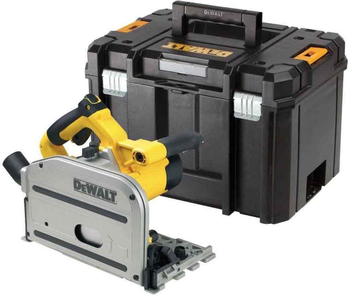 DWS520KT-QS 1300W Invalcirkelzaag 55mm met 1x geleiderail 1.5m