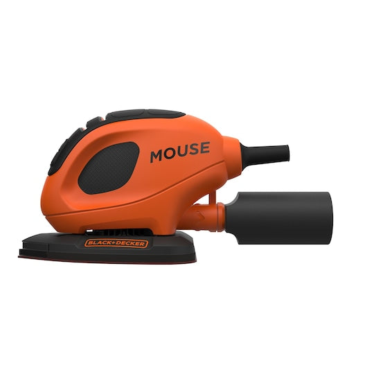 55W Detailschuurmachine Mouse, 11000opm, klitteband, stofzak+ 10 accessoires + Softbag