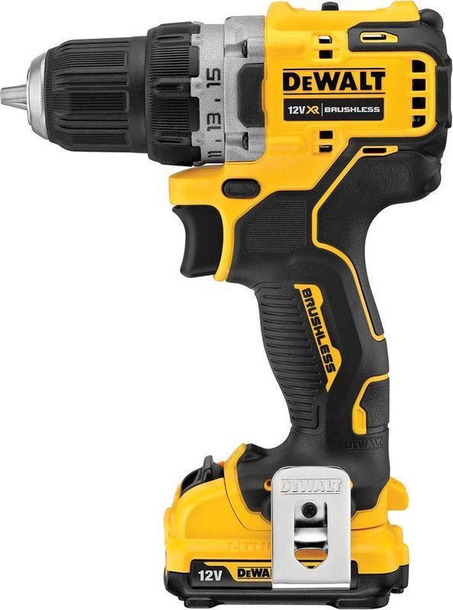 DCD701D2-QW 12V XR Brushless Schroef-/boormachine 10mm