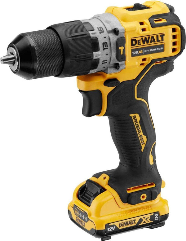 DCD706D2-QW 12V XR Brushless Schroef-/Klopboormachine 10mm