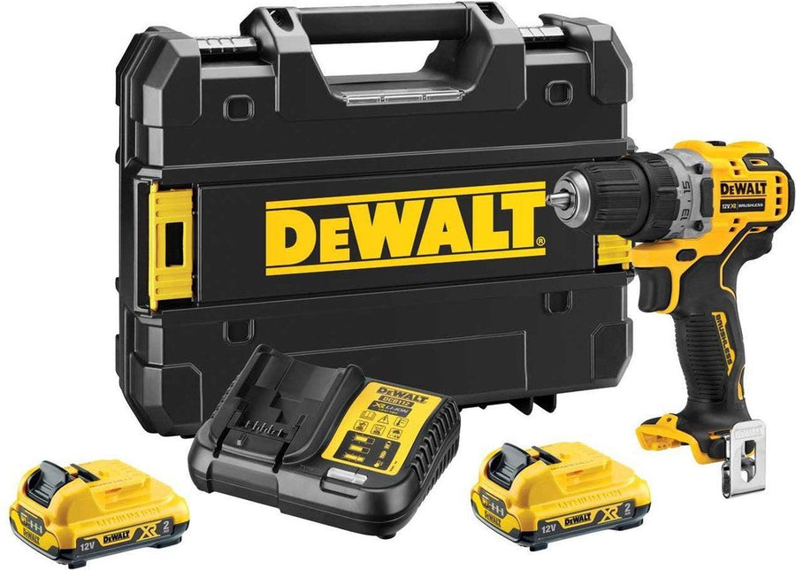 DCD706D2-QW 12V XR Brushless Schroef-/Klopboormachine 10mm