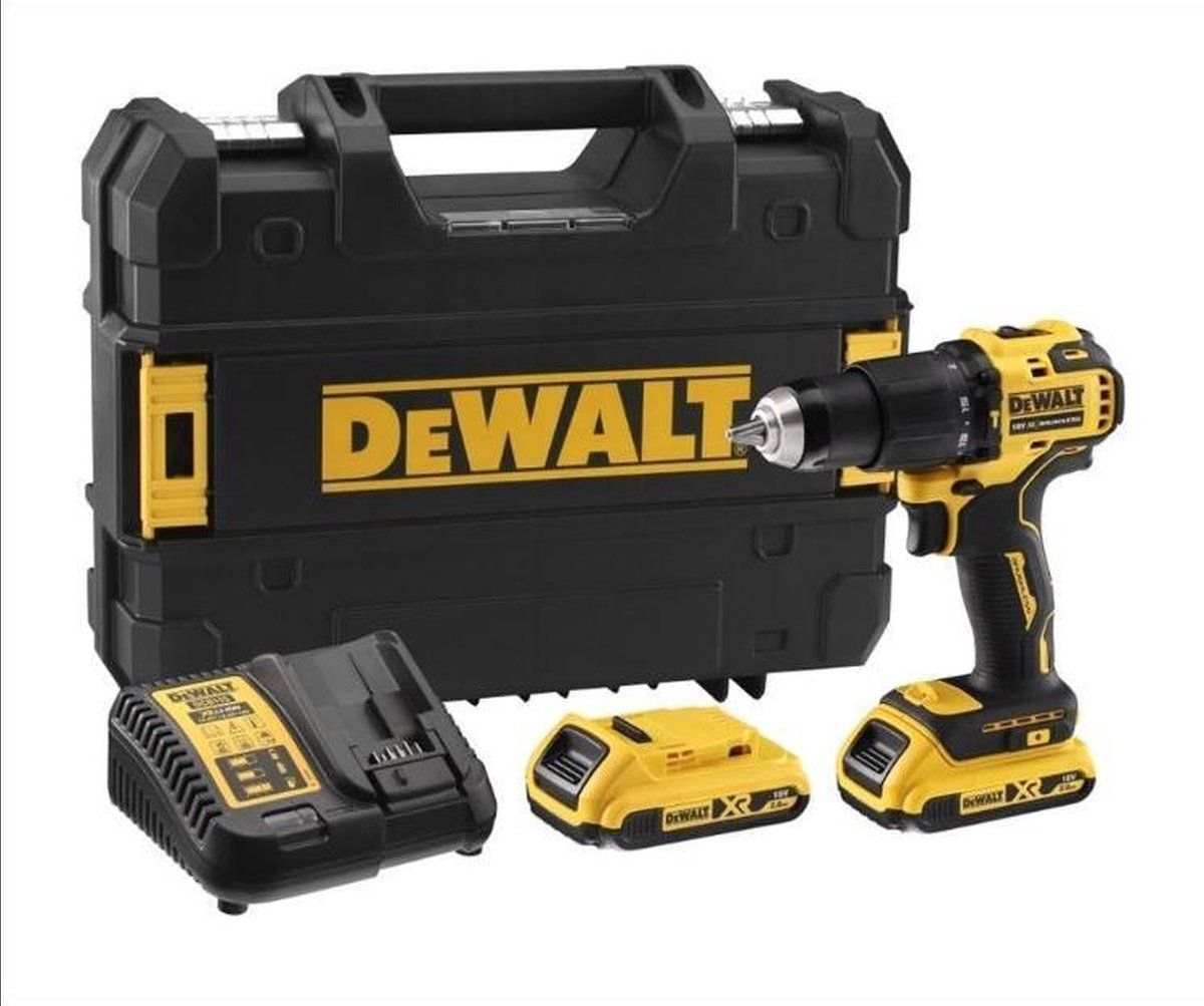 DCD709D2T-QW 18V XR Brushless Compacte Schroef-/klopboormachine