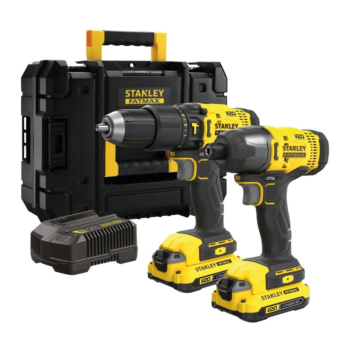 18V Brushless Schroefklopboormachine (SFMCD715B-XJ)18V Brushless Slagschroevendraaier (SFMCF810B-XJ)2x 2.0Ah accu's Softbag