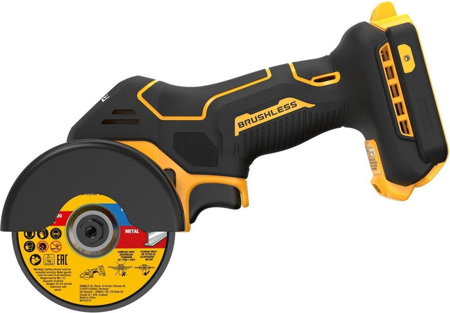 DCS438N-XJ 18V XR Brushless Compacte slijpmachine 76mm
