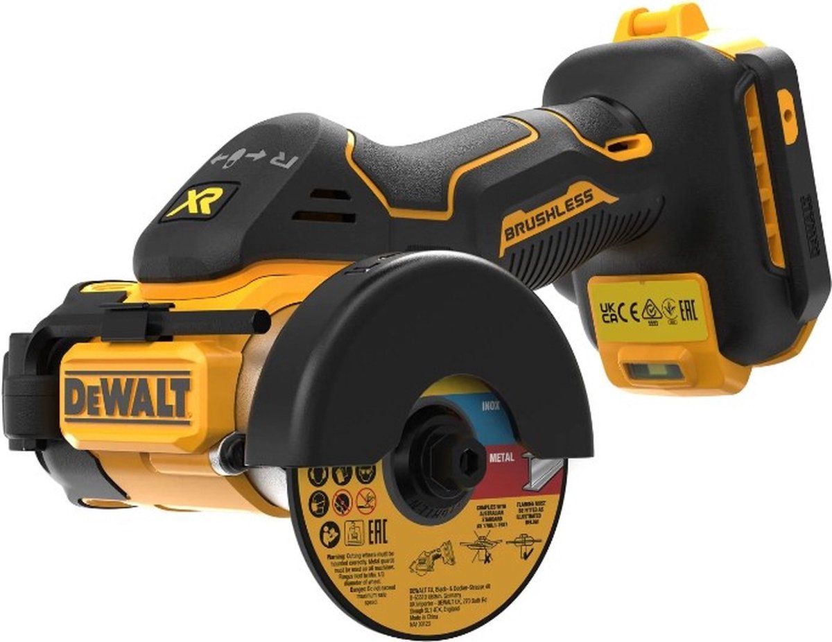DCS438N-XJ 18V XR Brushless Compacte slijpmachine 76mm
