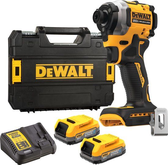 DCF850E2T-QW 18V XR Brushless Ultra Compacte Slagschroevendraaier met 3 snelheden (205Nm)