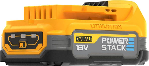 DCK2062E2T-QW 18V XR POWERSTACK Brushless 2-delige set met schroef-/klopboormachine (DCD709) + slagschroevendraaier (DCF809)