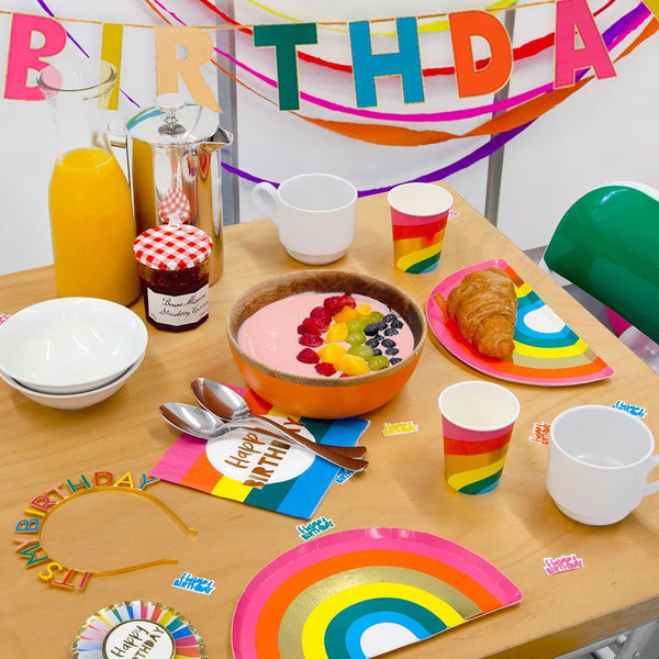 Birthday Brights Happy Birthday Recyclable Napkins - 20 Pack
